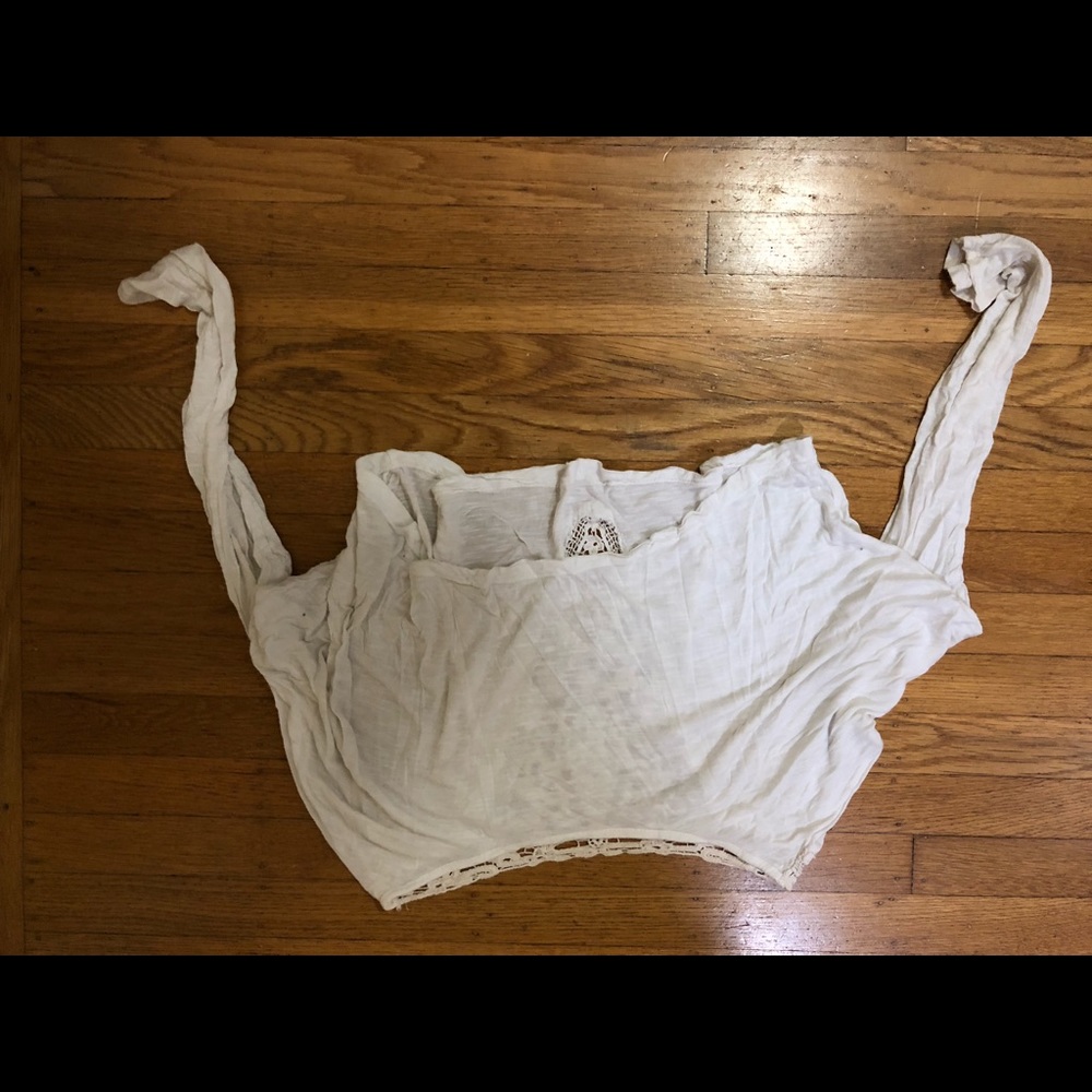 LF White Lace Shirt